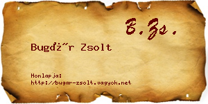 Bugár Zsolt névjegykártya
